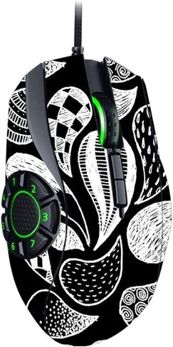 غلاف MightySkins متوافق مع ماوس الألعاب Razer Naga Hex V2 - Drops | غطاء ملتف واقٍ ومتين وفريد ​​من نوعه من الفينيل | سهل التطبيق والإزالة وتغيير الأنماط | صنع في الولايات المتحدة الأمريكية in Kuwait