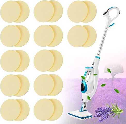 Maitys 32 Pieces Replacement Steam Mop Scent Disc Practical Fresh Fragrance Scented Pads Fragrance Discs, Compatible with Bissell Powerfresh and Symphony Series, Fits Model 1940, 1806 and 1132 in Saudi Arabia