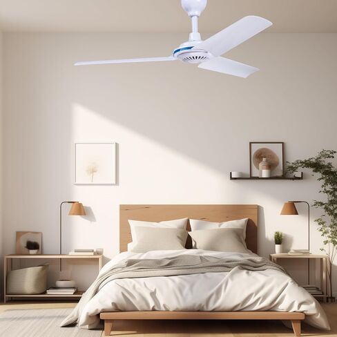 USB Ceiling Fan 3Leaves 5V 6W Hanging Camping Tent Efficient Cooling Battery Operated Fan in Saudi Arabia