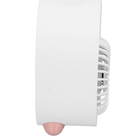 BRRNOO USB مبرد الهواء مروحة تبريد سطح المكتب مبرد الهواء المحمول مع خزان مياه 200 مل وإعدادات 3 سرعات للدراسة المنزلية والمكتبية (أبيض) in Kuwait