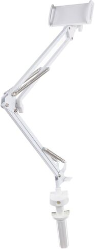 Articulating Arm Phone Holder Rotation Lazy Bracket for Tablets and Smartphones Supports up to Easy Installation Versatile Desktop Clamp for in Saudi Arabia