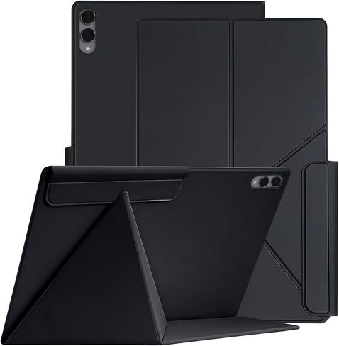 Magnetic Case for Samsung Galaxy Tab S11 Ultra 14.6 Inch 2025 - Model SM-X930/SM-X936 Tablet with S-Pen Holder, Auto Wake/Sleep Smart Tablet Cover, Grey in Saudi Arabia