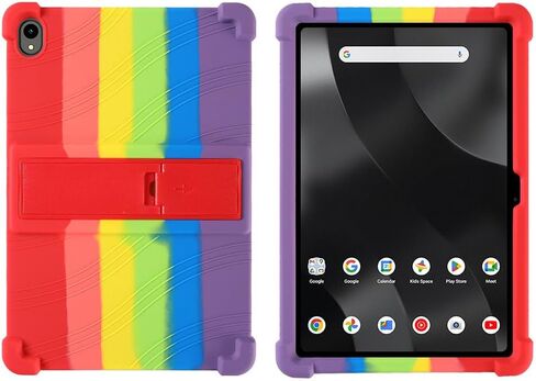 for Onn 12.1 inch Tablet Pro Case (2024) Model 100146663, Kids Soft Silicone Cover with Stand for Walmart Onn Surf Tablet Case 12.1'', Black in Kuwait