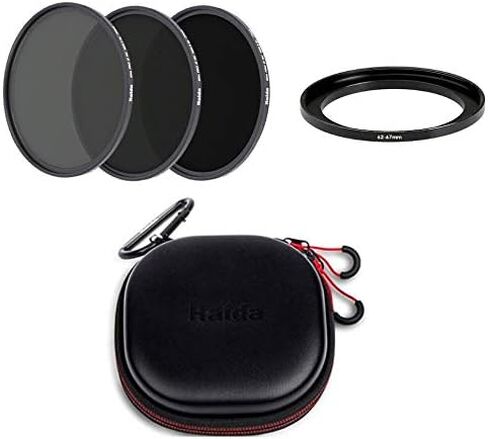 Haida Ultimate Long Exposure Set 62mm / 67mm Slim PROII Neutral Density MC ND Filter Kit ND8 ND64 ND1000 + Step Ring + Tortoise Case HD4547-67 in Saudi Arabia