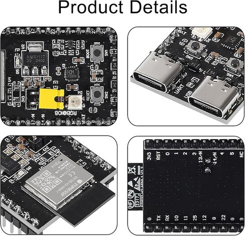 4 قطعة ESP32-H2-DevKitM-1-N4 ESP32-H2 الأساسية مجلس تطوير إنترنت الأشياء لاردوينو in Saudi Arabia