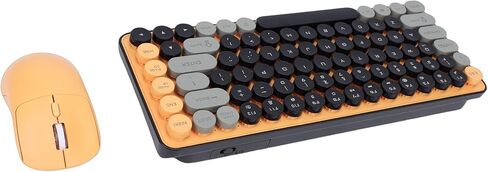 Sanpyl Wireless Keyboard and Mouse Combo, 2.4GHz Wireless and Bluetooth Dual Modes, for OS X for Android, for Laptop Desktop Computer in Saudi Arabia