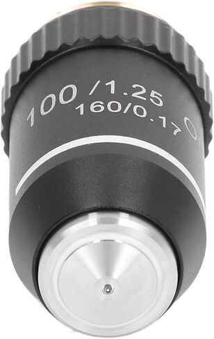 Microscope Objective Lens 100X Magnification High Power Replacement Lens with 20.2mm RMS Interface for Professional Biological Microscopes in Saudi Arabia
