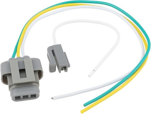 ECSiNG 3-pin Car Alternator Wire Harness Connector 7088-10 Compatible with Ford 2/3/4G E/F Series with 3G Stator Lead in Saudi Arabia
