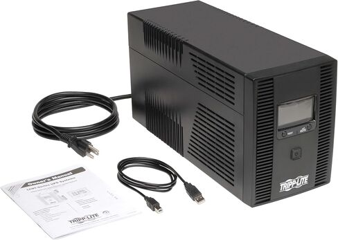 Tripp Lite SMART1500LCDT 1500VA 900W UPS Battery Back Up, AVR, LCD Display, Line-Interactive & 14-Outlet Rackmount PDU Surge Protector Power Strip, 15A, 120V, 3000 Joules Protection in Saudi Arabia