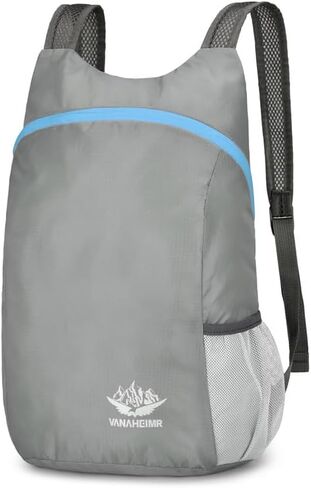Packable Traveling Men Women Ultralight Thin Casual Day Pack Bag for Outdoor Sports Camping Beach Park (Lake Blue) in Saudi Arabia