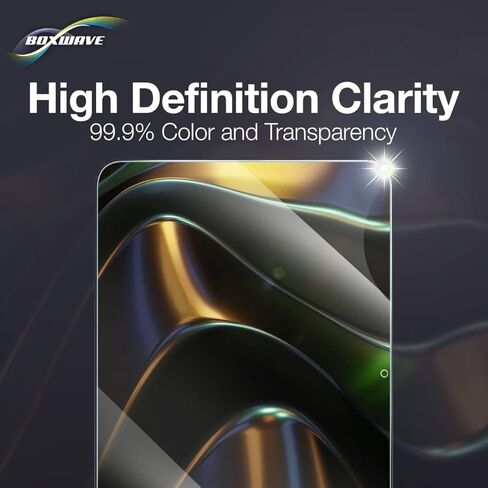 واقي شاشة BoxWave متوافق مع Wacom Cintiq 22 (DTK2260K0A) - ClearTouch ImpactShield (عبوتان)، واقي شاشة مرن لا يمكن اختراقه in Kuwait