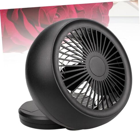 مروحة سطح المكتب Kisangel Mini USB للمنزل والمكتب، مروحة تبريد هادئة على شكل حلزون بدون بطارية للاستخدام الصيفي in Kuwait