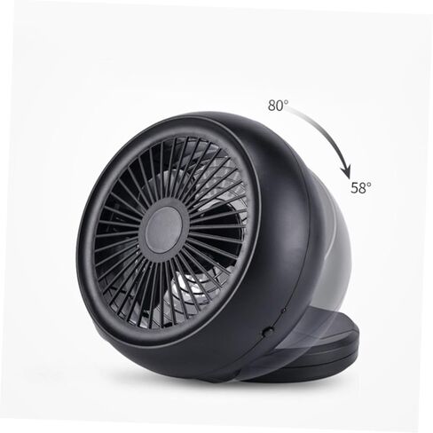 مروحة سطح المكتب Kisangel Mini USB للمنزل والمكتب، مروحة تبريد هادئة على شكل حلزون بدون بطارية للاستخدام الصيفي in Kuwait