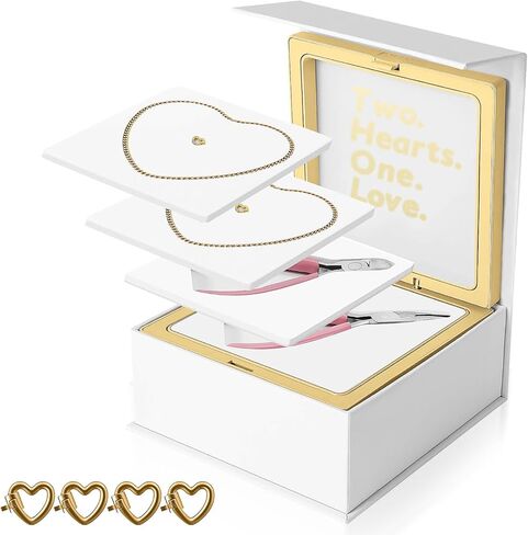 Permanent Bracelet Kit, DIY Bracelet Making Kit for Couples & Friendship Bracelets, Ideal Gift for Christmas, Anniversary, Valentine’s Day & Date Night Activity | His and Her Bracelets in Saudi Arabia