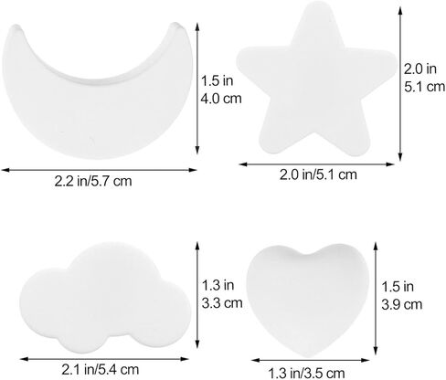 Angoily 4pcs Kawaii Boy Girl Dresser Knobs Decorative Cabinet Pulls for Girls for Nursery Wardrobe and Closet Decor in Saudi Arabia