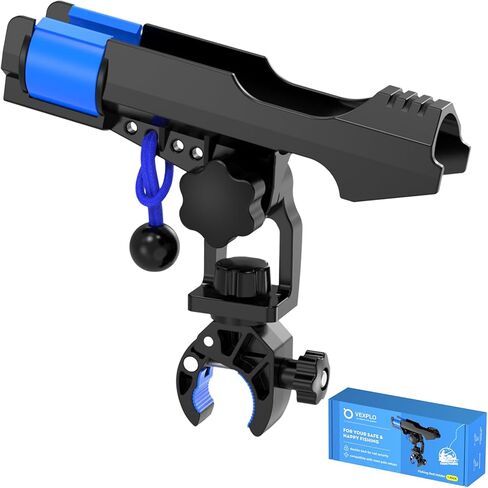 Fishing Rod Holder for Boat, Clamp on Fishing Pole Holders for Boats Fit Round Tube in Kuwait