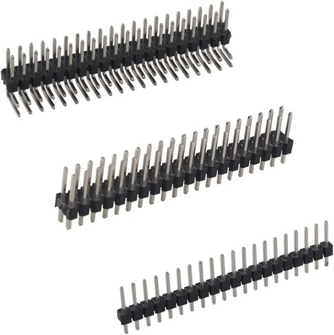 ZDE 2x20 40 Pin Stacking Female Header Kit GPIO Stacking Header Extender Pico Header Pack for Raspberry Pi 5/4B/3B+/3B/2B/B+/A+/Zero/Zero W/Zero 2 W (8 Specifications 16pcs) in Saudi Arabia
