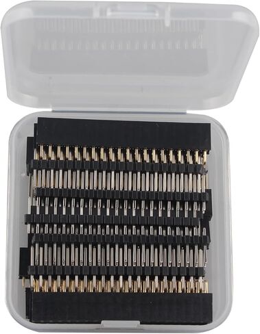 ZDE 2x20 40 Pin Stacking Female Header Kit GPIO Stacking Header Extender Pico Header Pack for Raspberry Pi 5/4B/3B+/3B/2B/B+/A+/Zero/Zero W/Zero 2 W (8 Specifications 16pcs) in Saudi Arabia