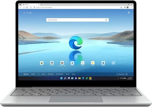 مايكروسوفت سيرفس لاب توب جو 2 شاشة لمس 12.4 بوصة، انتل كور i5-1135G7 2.4 جيجا هرتز، 16 جيجا رام، 256 جيجا اس اس دي، ويندوز 11 هوم، بلاتينيوم (متجدد) in Kuwait