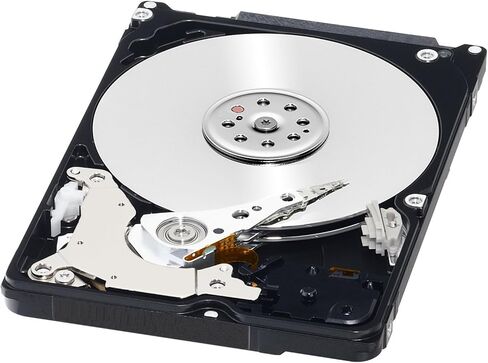 محرك الأقراص الصلبة المحمول WD Black سعة 320 جيجابايت - 7200 دورة في الدقيقة SATA 6 جيجابايت/ثانية وذاكرة تخزين مؤقت 16 ميجابايت 9.5 مم 2.5 بوصة - WD3200BEKX (متجدد) in Kuwait