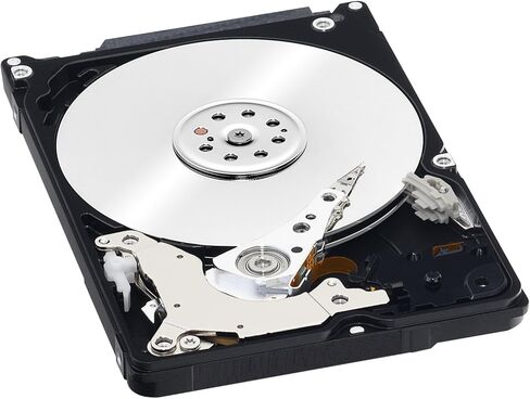 محرك الأقراص الصلبة المحمول WD Black سعة 320 جيجابايت - 7200 دورة في الدقيقة SATA 6 جيجابايت/ثانية وذاكرة تخزين مؤقت 16 ميجابايت 9.5 مم 2.5 بوصة - WD3200BEKX (متجدد) in Kuwait