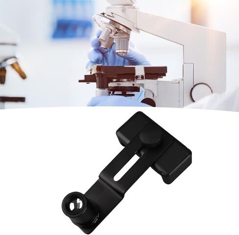Microscope Lens Cellphone Adapter, Metal Microscope Smartphone Camera Adapter, with 12.5X Microscope Eyepiece, for Microscope Eyepiece Tube 23.2mm in Saudi Arabia