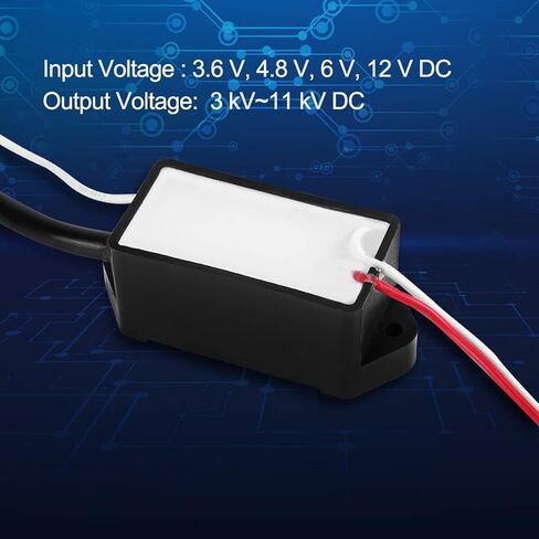 مولد نبض الجهد العالي DC3.6V 4.8V 6V 12V، وحدة القوس الكهربائي الفائق DC 3kV إلى 11kV، مولد الجهد العالي، للضباب، موقد غاز التحية الكهربائية in Kuwait