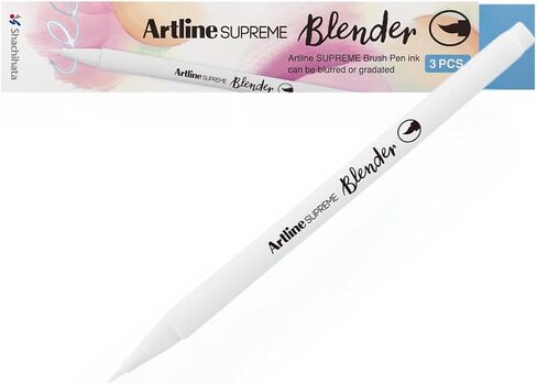 أقلام ألوان مائية من Artline SUPREME EPFS-F، أقلام تحديد فرشاة ألوان مائية مع طرف مرن، مثالية للرسم والخط، متعددة الألوان - عدد واحد، 36 عبوة in Kuwait