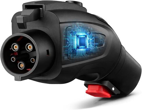 60 AMP 250V Tesla to J1772 Adapter NACS إلى محول J1772 لـ BMW ، Rivian ، Ford ، Chevy ، Volvo ، Mercede EV الشحن in Kuwait