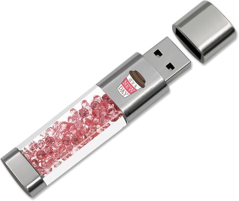 USB Flash Drive 64GB, Techkey External Memory Photo Keeper Storage Stick for Picture/Video/Data Saver/Backup V1.83 High Speed Thumb/Jump/Hard Drives-Cinnabar in Saudi Arabia