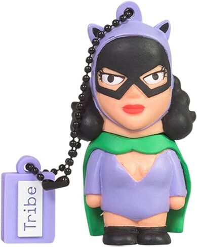 Tribe DC Comics Warner Bros. Pendrive Figure 8 GB Funny USB Flash Drive 2.0, Keyholder Key Ring, Cat Woman (FD031404) in Kuwait