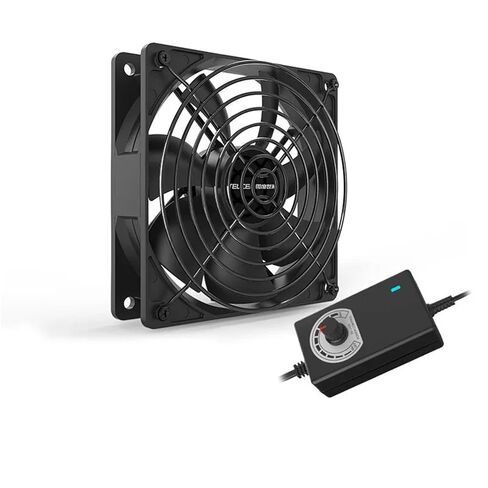 High Speed Large Air Volume Mining Machine Fan 120MM 3000RPM Workstation Cabinet Fan Server System Fan Kit(5 Fan,EU Plug) in Saudi Arabia