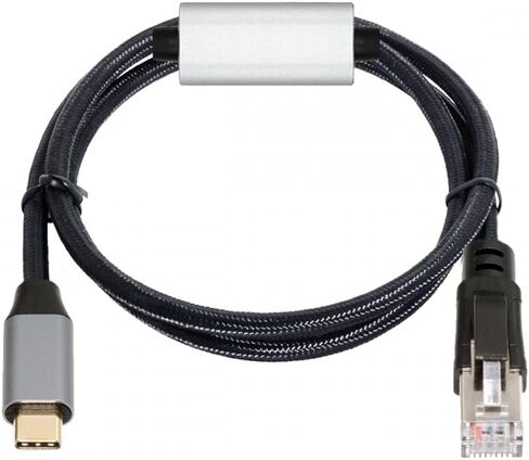 CY USB-C أنثى المضيف إلى محول إيثرنت USB نوع C إلى RJ45 ذكر 1000Mbps شبكة جيجابت LAN متوافقة مع Thunderbolt in Saudi Arabia