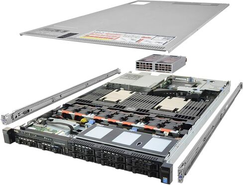 Dell PowerEdge R630 Server 2X E5-2680v3 2.50Ghz 24-Core 192GB RAM 8X Caddies (Renewed) in Saudi Arabia