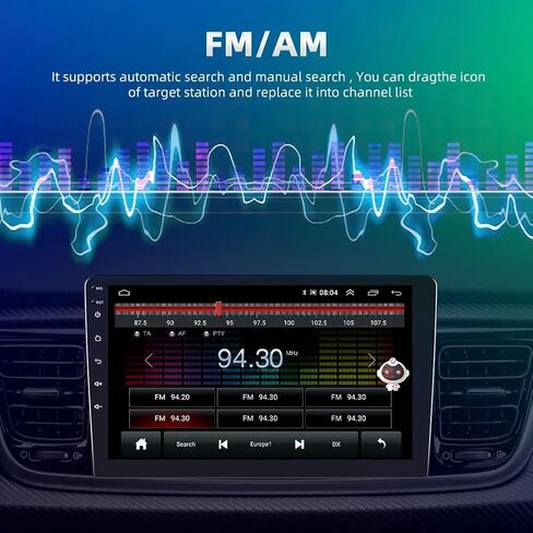 راديو سيارة 2+32 جيجا متوافق مع Honda Civic 2013-2017 (الإصدار الأمريكي)، شاشة لمس 9 بوصة HD Android 12 مع CarPlay لاسلكي Android Auto داخل لوحة القيادة GPS بلوتوث FM WIFI DSP SWC Mirroring in Kuwait