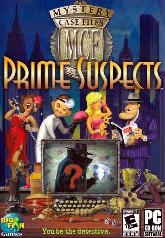 BRAND NEW Big Fish Games Mystery Case Files Prime Suspects OS Windows Xp 7 Vista 22 Ever-Changing Levels in Saudi Arabia