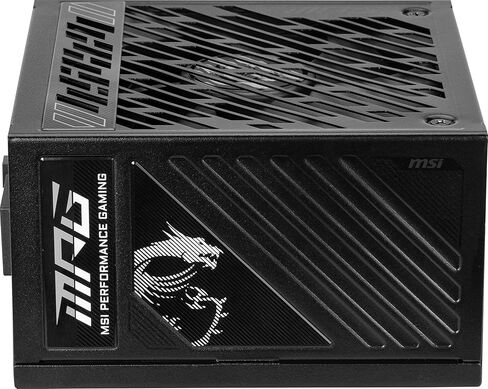 MSI MPG A1250GS PCIE5 II، مصدر طاقة للألعاب بقدرة 1250 وات، 80+ ذهبي، كابلات مزدوجة 12V-2x6، مكثف من فئة الخادم، ATX 3.1 وPCIe 5.1 جاهز، منخفض الضوضاء، 8 دبابيس PCIe × 3، ضمان 10 سنوات in Kuwait