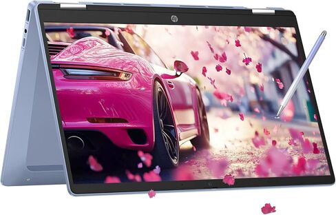 تابلت HP Chromebook x360-14 بوصة يعمل باللمس - كمبيوتر محمول Google 2in1 - شاشة FHD - معالج Intel N100 Beat i3-1005G1 - USB C - عمر بطارية طويل - أطفال المدارس - 2024 (قلم ستايلس، ذاكرة وصول عشوائي 4 جيجابايت | SSD سعة 64 جيجابايت) in Saudi Arabia