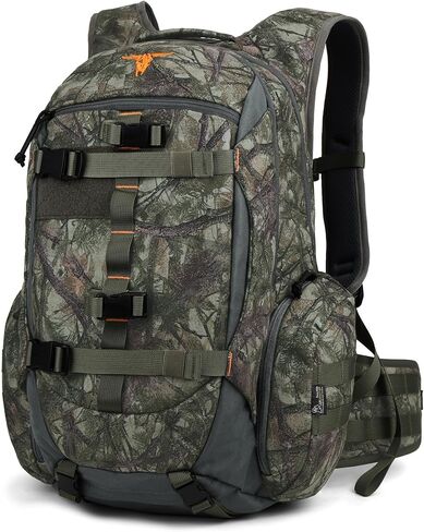 Mardingtop Camo Hunting Backpack with Rain Cover,Large Capacity Durable Tactical Hunting Day Pack for Bow Rifle Gun in Saudi Arabia