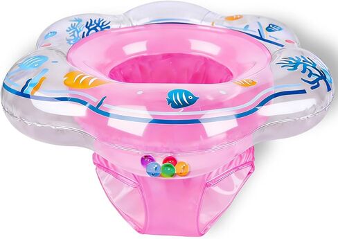 AMENON Baby Pool Float with Seat for Ages 6-12 Months in Kuwait