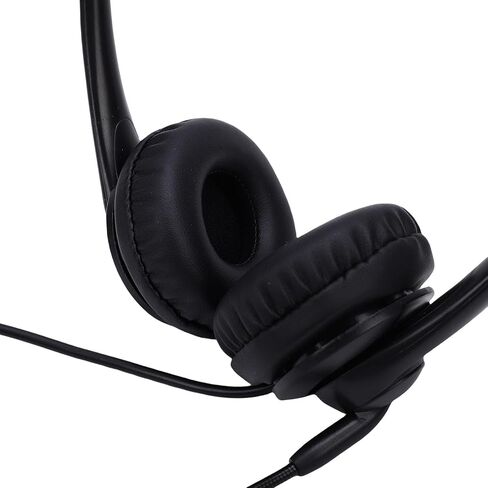 Yoidesu USB Headset with Mic, Noise Cancelling Microphone Stereo Wired Headphones for Computer, with Adjustable Microphone for Zoom Skype Teams in Saudi Arabia