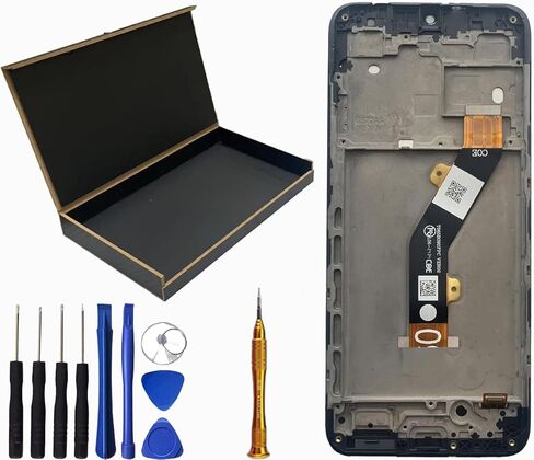 LCD Screen Display Touch Digitizer Frame Assembly Replacement for Cricket Debut S3 LCD Screen U572AC AT&T Vista 2 LCD Screen U572AA 6.6" in Saudi Arabia