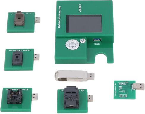 BIOS Database EFI Firmware PIN Lock Remove Tool Professional BIOS Repair Tool with M1 T2 ROM Chip for OS X All Series 2008 to 2020 ABS Material LED Color Screen Display in Saudi Arabia