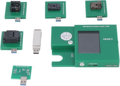 BIOS Database EFI Firmware PIN Lock Remove Tool Professional BIOS Repair Tool with M1 T2 ROM Chip for OS X All Series 2008 to 2020 ABS Material LED Color Screen Display in Saudi Arabia