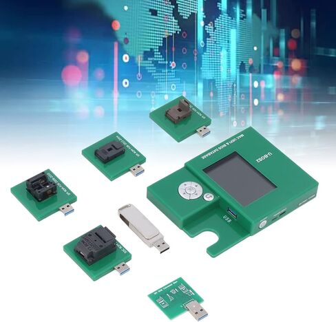 BIOS Database EFI Firmware PIN Lock Remove Tool Professional BIOS Repair Tool with M1 T2 ROM Chip for OS X All Series 2008 to 2020 ABS Material LED Color Screen Display in Saudi Arabia