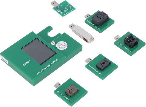 BIOS Database EFI Firmware PIN Lock Remove Tool Professional BIOS Repair Tool with M1 T2 ROM Chip for OS X All Series 2008 to 2020 ABS Material LED Color Screen Display in Saudi Arabia
