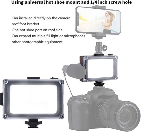 Tyenaza SLR كاميرا تسجيل ملء الضوء L104LED التصوير الفوتوغرافي حفل زفاف سوفت بوكس ​​التصوير الفوتوغرافي طقم الإضاءة in Saudi Arabia
