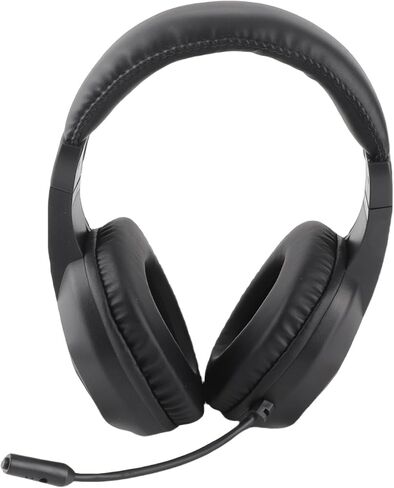 40mm Drivers Low Latency Gaming Headphones with LED Lights Omnidirectional Microphone for Laptop Gaming (Black+Wireless BT Version) in Saudi Arabia