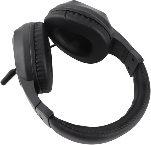 40mm Drivers Low Latency Gaming Headphones with LED Lights Omnidirectional Microphone for Laptop Gaming (Black+Wireless BT Version) in Saudi Arabia