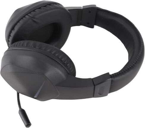 40mm Drivers Low Latency Gaming Headphones with LED Lights Omnidirectional Microphone for Laptop Gaming (Black+Wireless BT Version) in Saudi Arabia